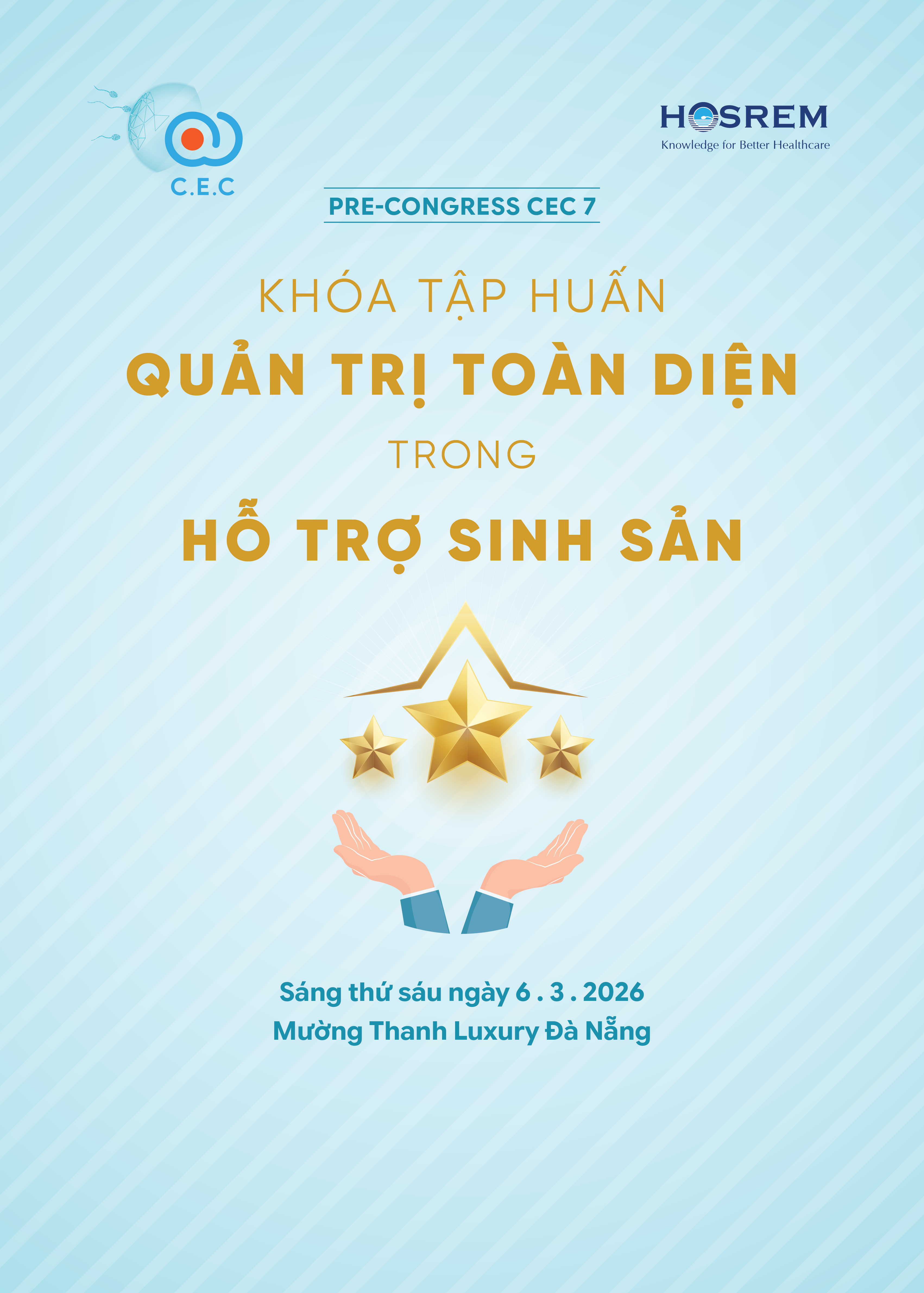 Khóa tập huấn Quản trị toàn diện trong Hỗ trợ sinh sản